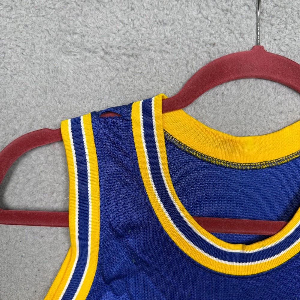 Kids Vintage 90s Champion Chris Webber Golden State Warriors Basketball Jersey - Picture 4 of 6